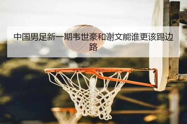 中国男足新一期韦世豪和谢文能谁更该踢边路